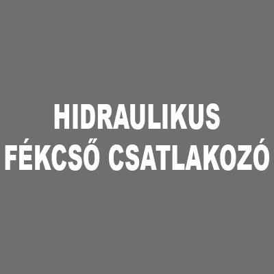 Hydraulikus fékcső csatlakozó